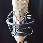 condenser microphone at microphone test