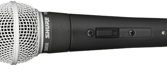 Shure SM58 - dynamic microphone