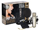 Condenser Microphone Rode NT-1A Anniversary Vocal Condenser Microphone Package